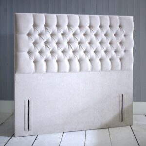 Alternative view of Saffron Chesterfield Upholstered Headboard