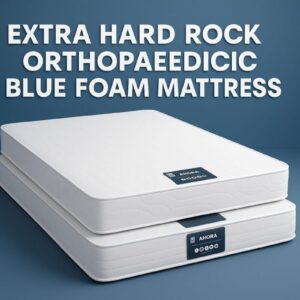EXTRA HARD ROCK ORTHOPAEDIC BLUE FOAM MATTRESS