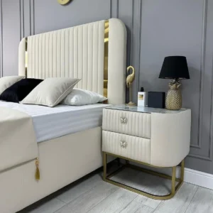 Alternative view of Toronto Lining Upholstered Bed Frame